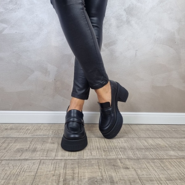 Pantofi dama piele naturala PC1573 - Img 2