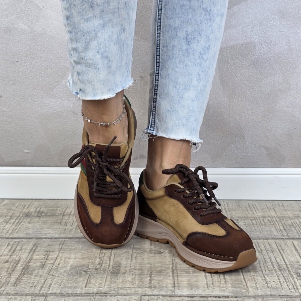 Pantofi dama sport FEELING piele naturala PS818 - Img 4