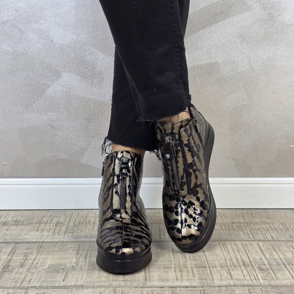 MANOS.RO Ghete dama piele naturala GO241 - Img 2