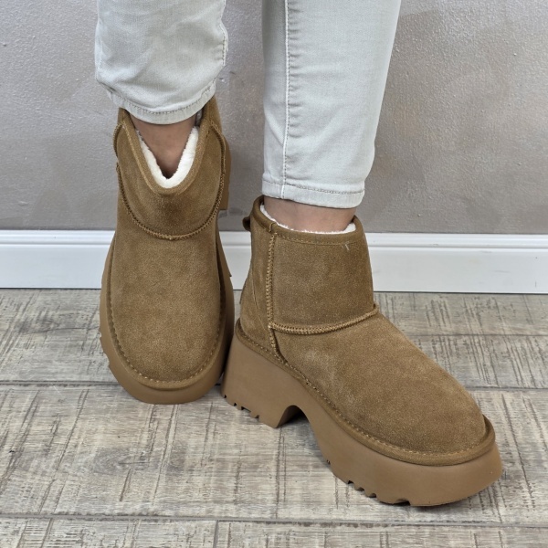 MANOS.RO Ghete dama piele naturala Water Repellent ANA VIOTTI GD2427 - Img 2