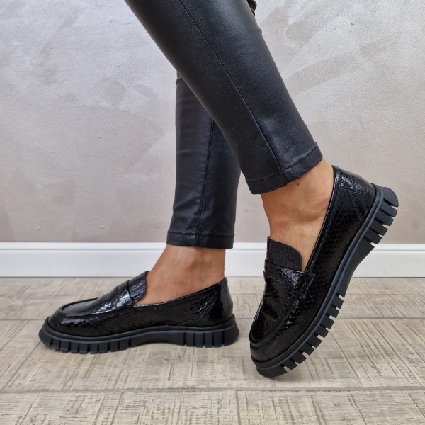 MANOS.RO Pantofi dama CASUAL ANNA VIOTTI piele naturala PC1883 - Img 3