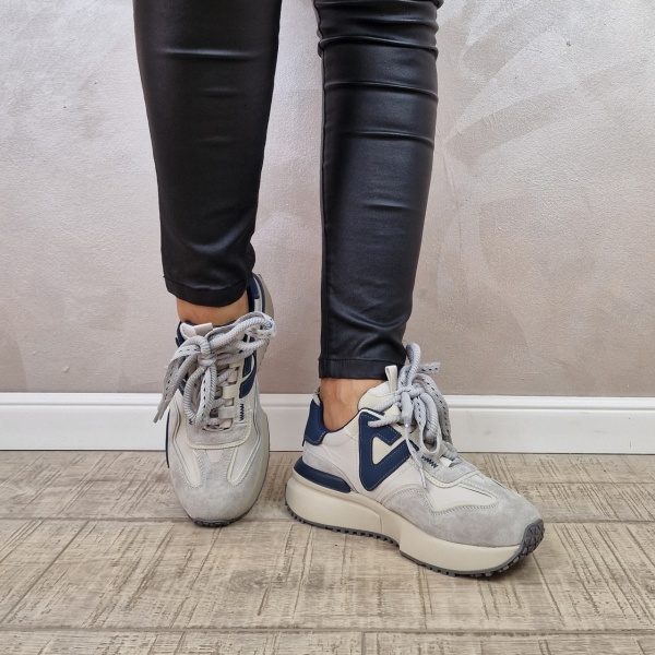MANOS.RO Pantofi dama casual sport piele naturala FILIPPO PS430 - Img 3