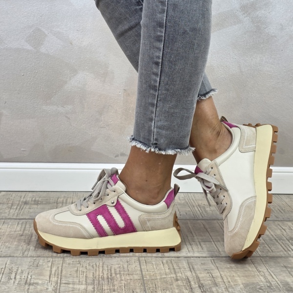 MANOS.RO Pantofi dama casual sport piele naturala Filippo PS599 - Img 4