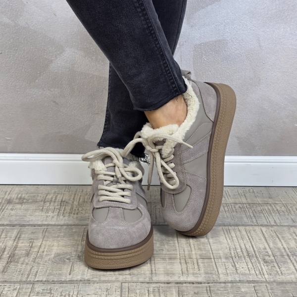 MANOS.RO Pantofi dama casual sport piele naturala FILIPPO PS884 - Img 3