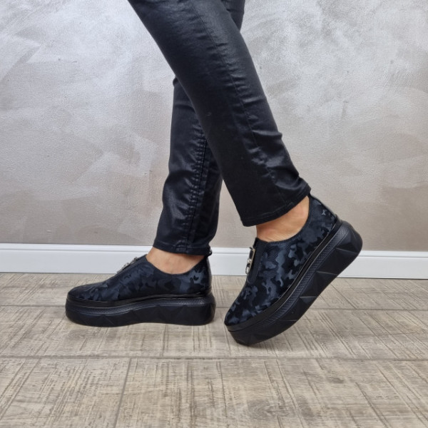 Pantofi casual dama piele naturala MANOS.RO PC1585 - Img 5