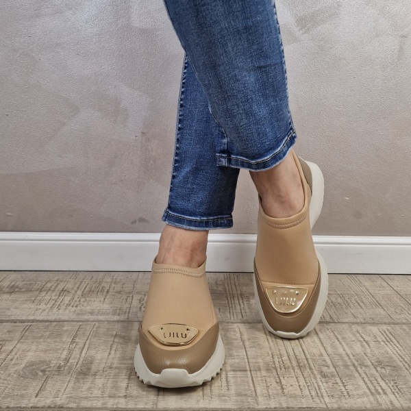 Pantofi casual/sport dama MANOS.RO piele natural/STRETCH PS510 - Img 2