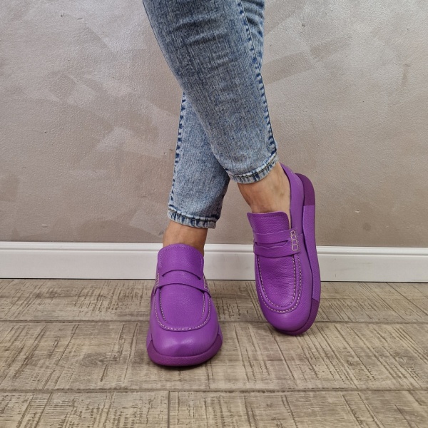 Pantofi casual/sport dama MANOS.RO piele naturala PC2224 - Img 2