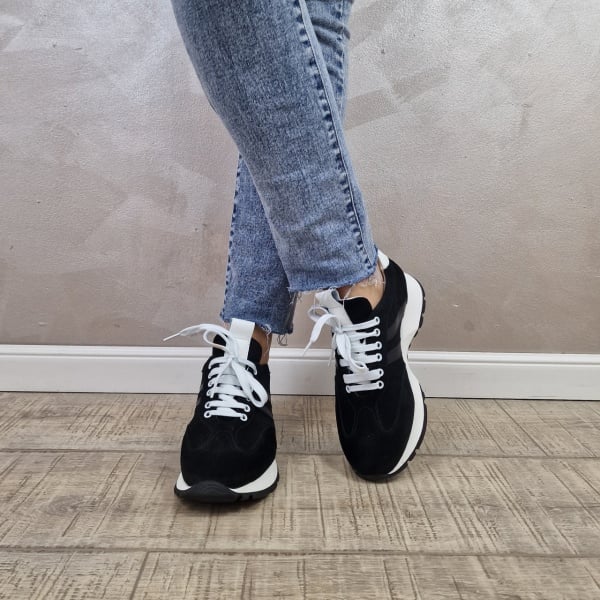Pantofi casual/sport dama MANOS.RO piele naturala PS482 - Img 2