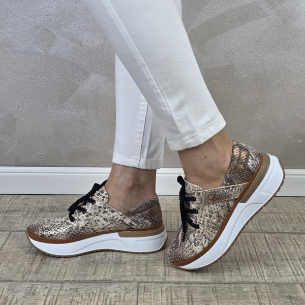 Pantofi casual/sport dama MANOS.RO piele naturala PS676 - Img 2