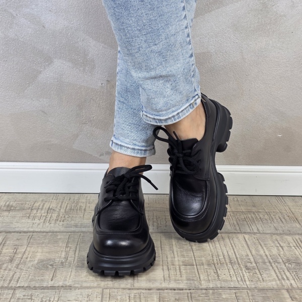 Pantofi dama casual FORMAZIONE piele naturala PC2359 - Img 2