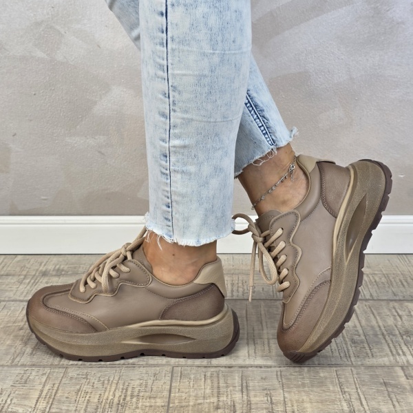 Pantofi dama sport FEELING piele naturala PS822 - Img 2