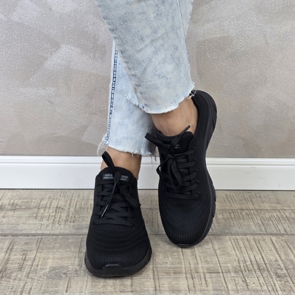 Pantofi dama sport Skechers® Bobs B Flex W 117591 BBK - Img 4