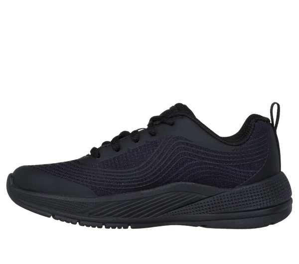 Pantofi dama sport Skechers®- negri, GLIDE-STEP, din material textil 303576L BBK - Img 4