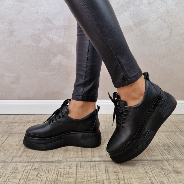 Balerini/Pantofi dama MANOS.RO piele naturala PC1758