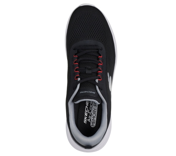MANOS.RO Pantofi barbati sport Skechers Edgeride - Rekze 233184 BKGY - Img 3