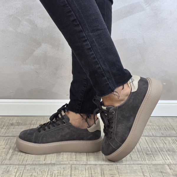 MANOS.RO Pantofi dama casual sport piele naturala FILIPPO PS850 - Img 4