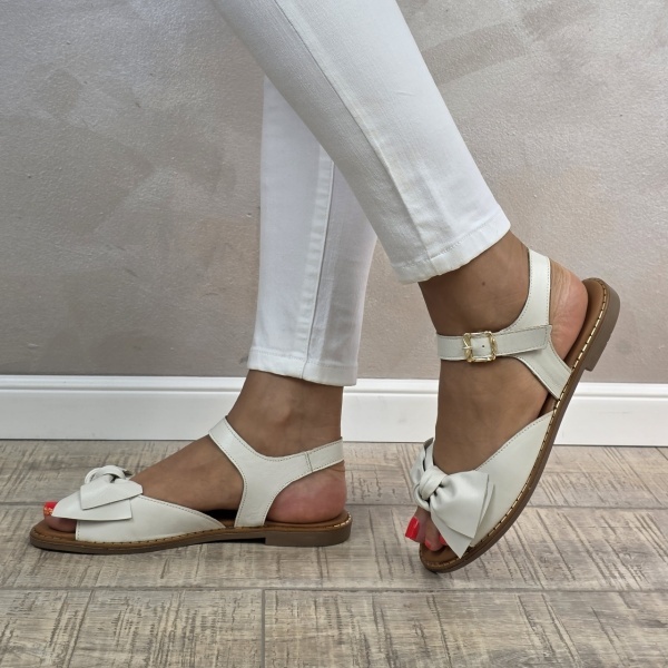 MANOS.RO Sandale dama piele naturala GOLD DEER SV1617 - Img 4