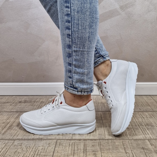 Pantofi casual/sport dama ANA VIOTTI piele naturala PS479 - Img 4