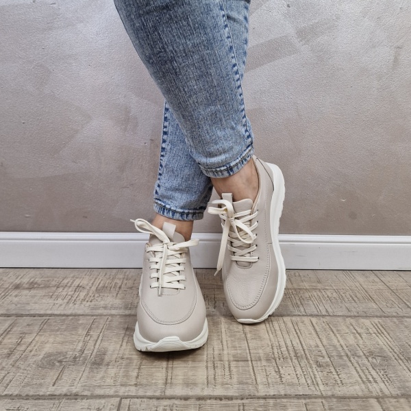 Pantofi casual/sport dama MANOS.RO piele naturala PS477 - Img 2