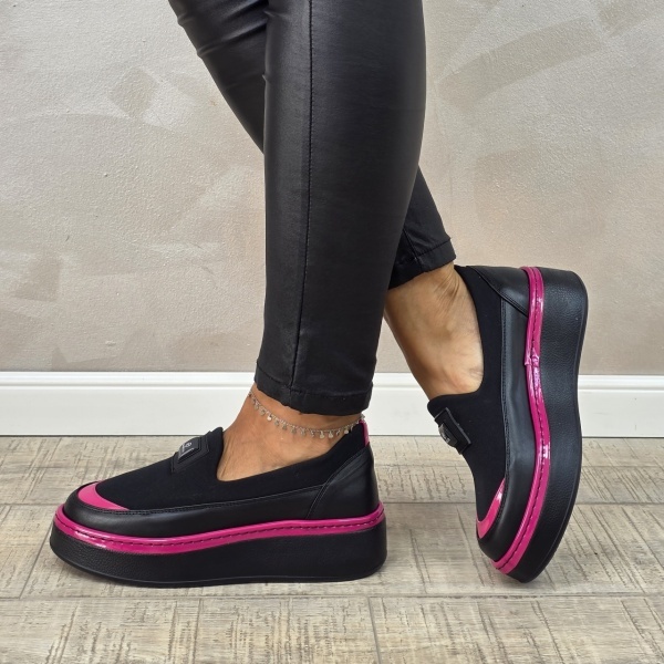 Pantofi casual/sport dama MANOS.RO piele naturala PS582 - Img 3