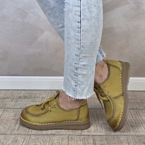 Pantofi dama casual Franco piele naturala PC2384 - Img 2