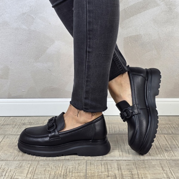 Pantofi dama sport FORMAZIONE piele naturala PC2313 - Img 3
