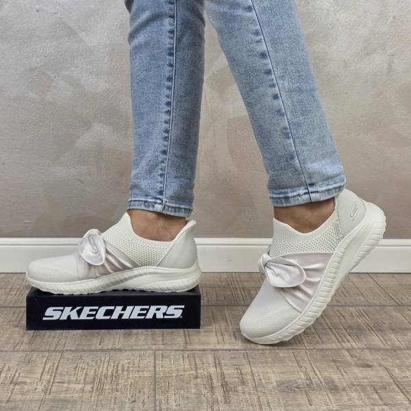 Pantofi dama sport Skechers® BOBS SQUAD CHAOS-INSPIRE AWAY 117630 OFWT - Img 9