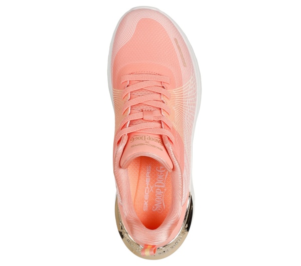 Pantofi dama sport Skechers®Sneakers Snoop Dogg: Snoop Ace - Cyber Walker 186025 ORG - Img 3