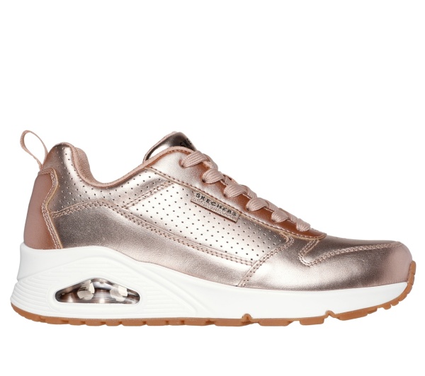 Pantofi dama sport SKECHERS UNO - METALLIXS 177109 RSGD - Img 4