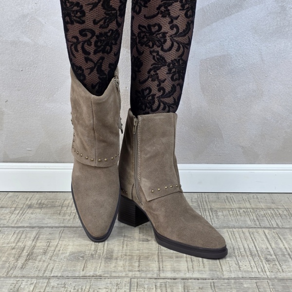 Botine/Ghete dama piele naturala MANOS.RO BT359 - Img 3