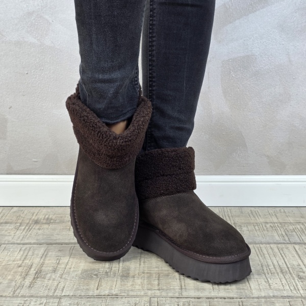 MANOS.RO Ghete/Pantofi dama piele naturala Water Repellent ANA VIOTTI GD2629 - Img 3