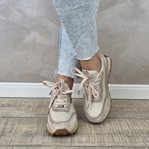 MANOS.RO Pantofi dama casual sport piele naturala Filippo PS681 - Img 2