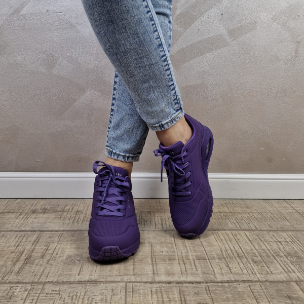 MANOS.RO Pantofi dama sport Skechers® Uno 73690 PUR - Img 2