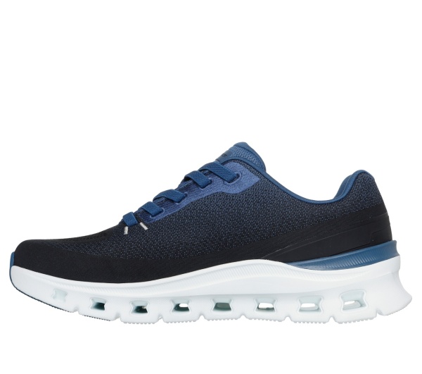 Pantofi barbati Skechers Slip-on- Glide-Step Pro - Waverra 233132 BKBL - Img 5