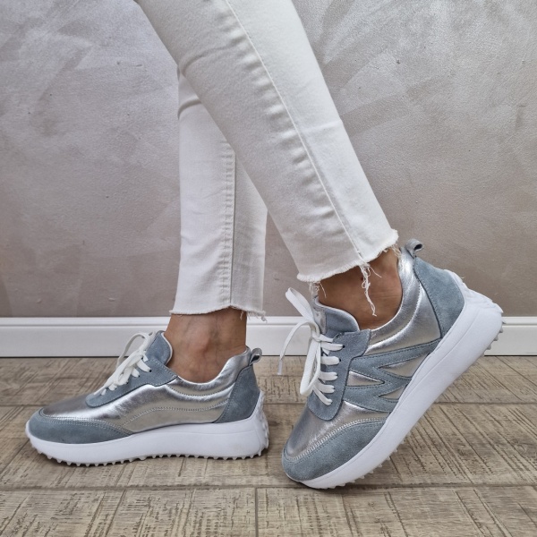 Pantofi casual/sport dama Manos.ro piele naturala PS451 - Img 3