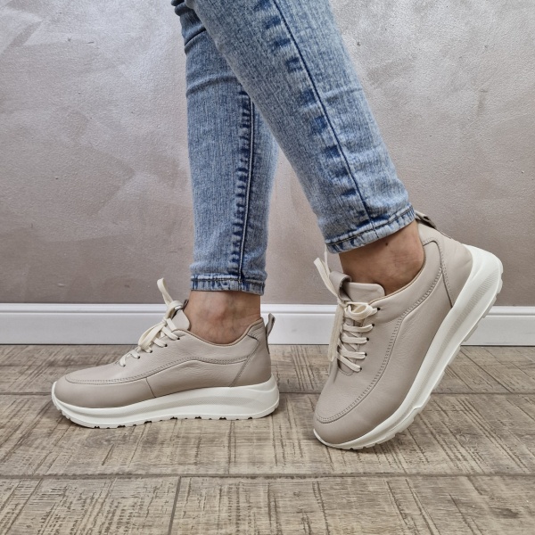 Pantofi casual/sport dama MANOS.RO piele naturala PS477 - Img 3