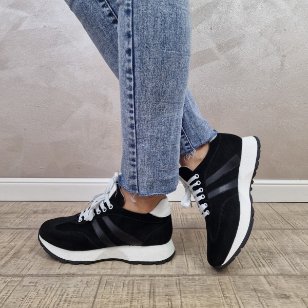 Pantofi casual/sport dama MANOS.RO piele naturala PS482 - Img 4