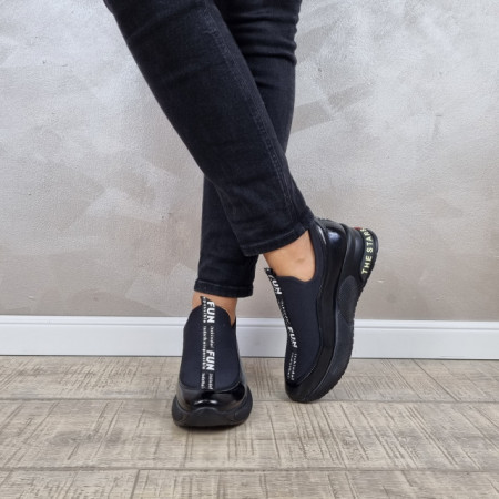 Pantofi casual/sport dama Manos.ro StretchFit/piele naturala PS349 - Img 3
