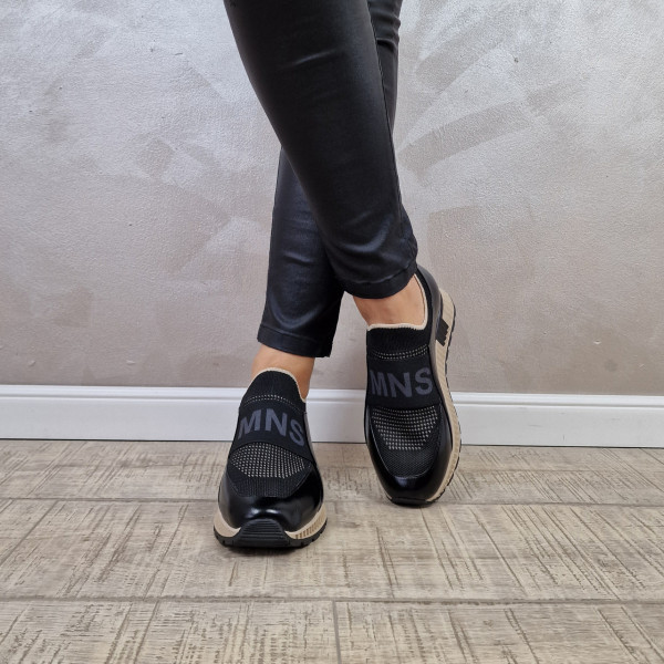 Pantofi casual/sport dama Manos.ro StretchFit/piele naturala PS394 - Img 3