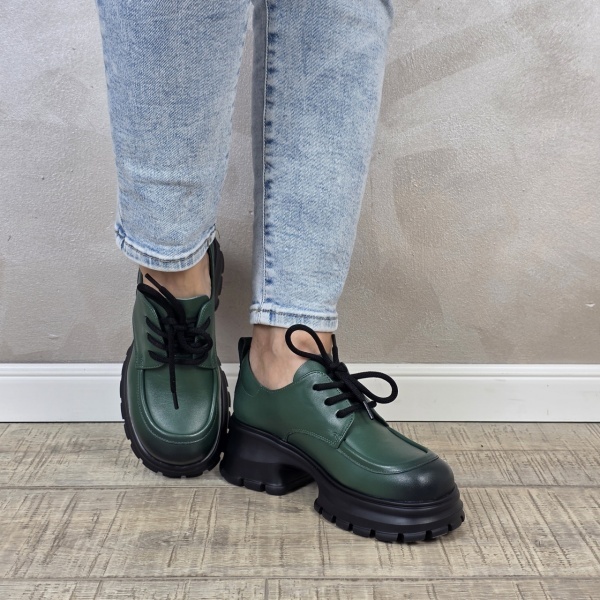 Pantofi dama casual FORMAZIONE piele naturala PC2357 - Img 2