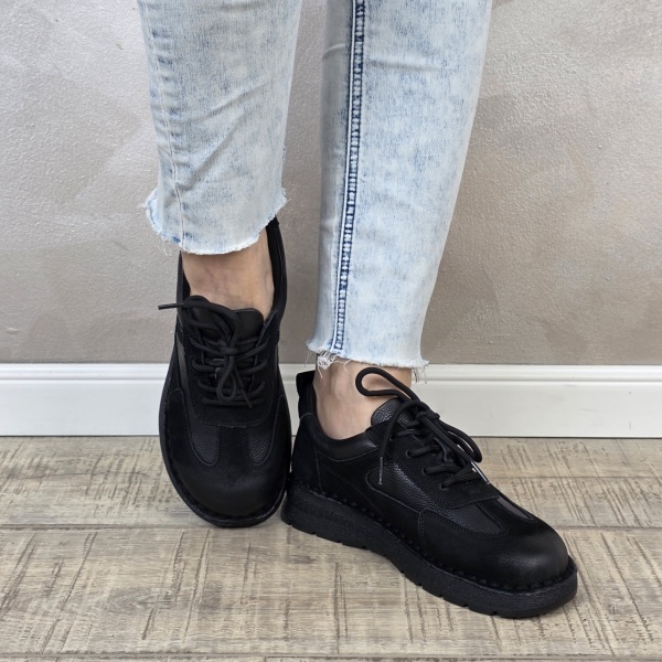 Pantofi dama casual Franco piele naturala PC2348 - Img 2