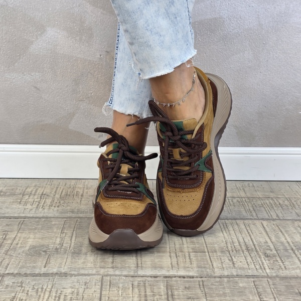 Pantofi dama sport FEELING piele naturala PS818 - Img 2
