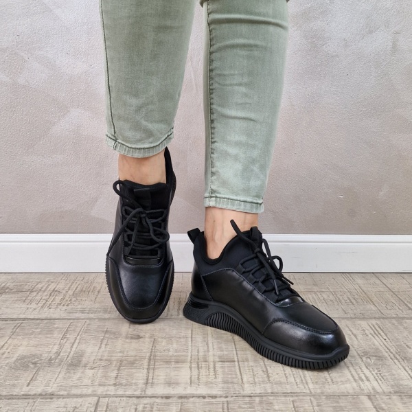 Pantofi dama sport FORMAZIONE piele naturala PS531 - Img 2