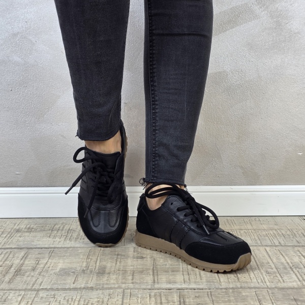 Pantofi dama sport FORMAZIONE piele naturala PS619 - Img 3