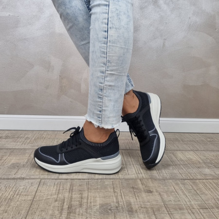 Pantofi dama sport Skechers 155621 BLK - Img 2
