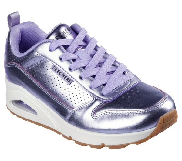 Pantofi dama sport SKECHERS UNO - METALLIXS 177109 LAV - Img 6