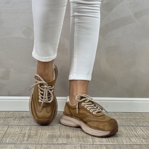 GHETE/Pantofi dama sport FRANCO GERARDO piele naturala PS608 - Img 3