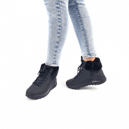 MANOS.RO Ghete dama Skechers 167274 BBK - Img 6