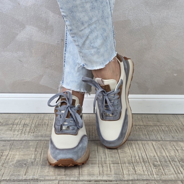MANOS.RO Pantofi dama casual sport piele naturala Filippo PS680 - Img 2