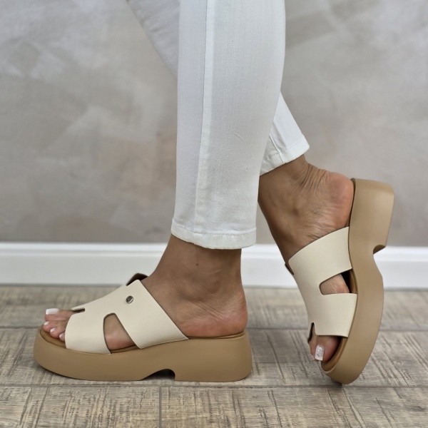 MANOS.RO Sandale dama piele naturala GOLD DEER SP870 - Img 4